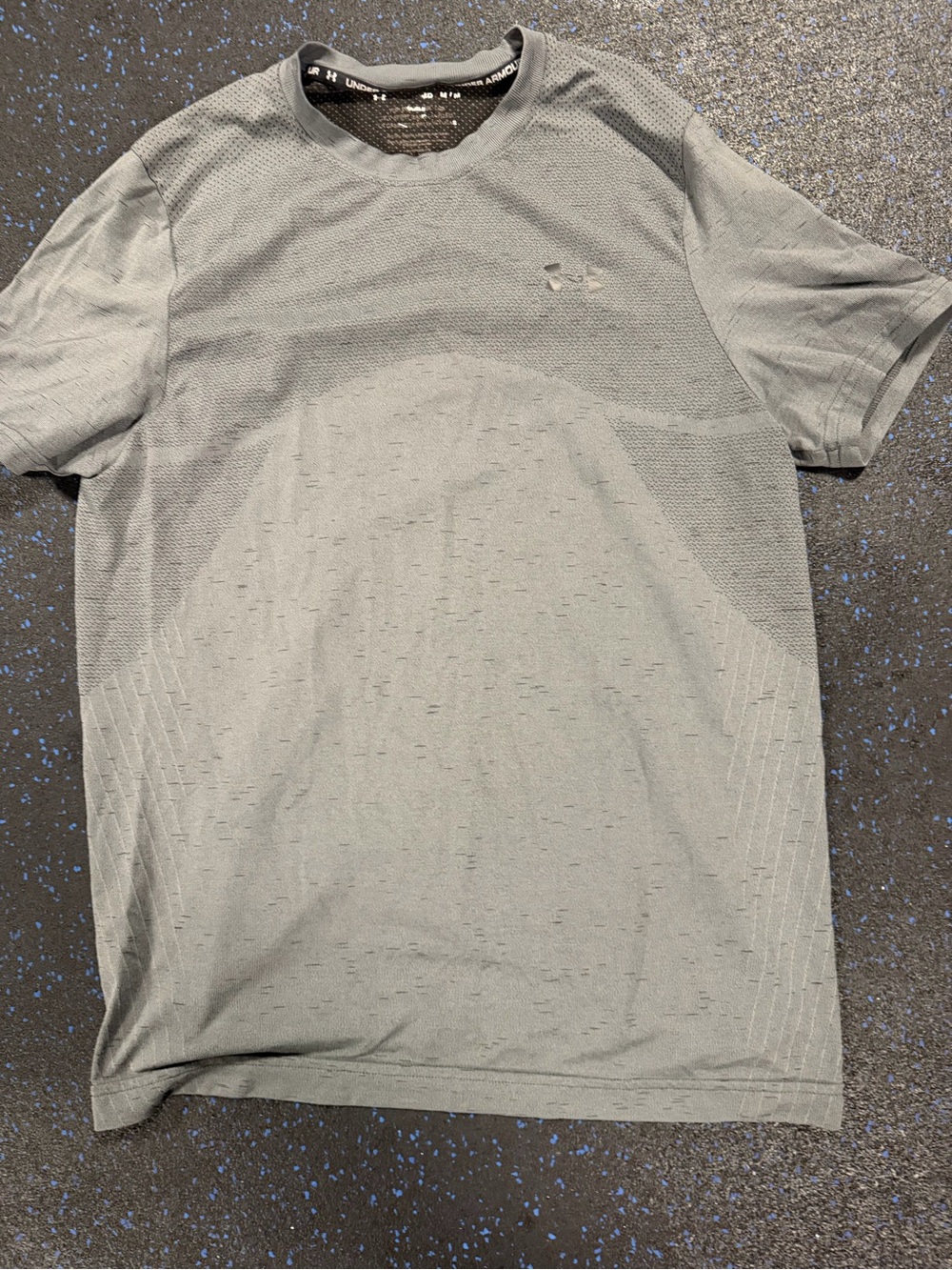 Under Armour Men's Light Gray Performance Short Sleeve Tee
